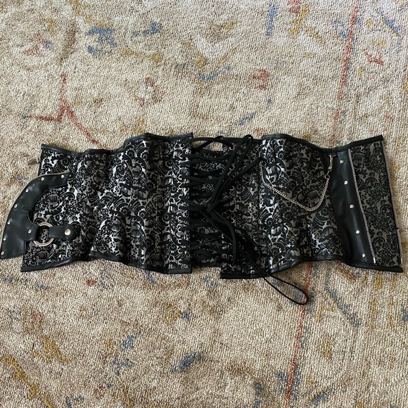 Steampunk Underbust Corset - Picture 1 of 6